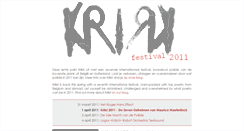 Desktop Screenshot of krikri.be